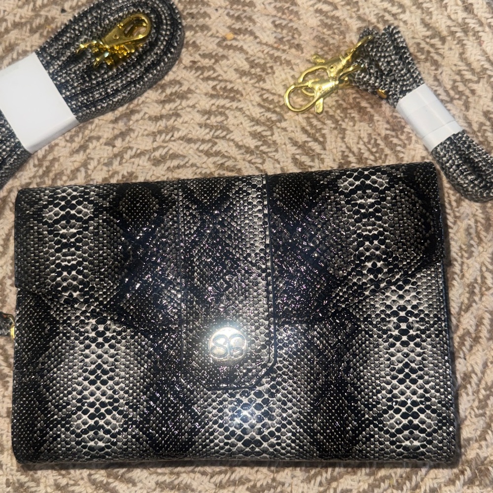 Samantha Brown Wallet Python Embossed Finish Wall… - image 1